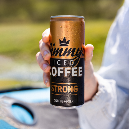 Jimmys Iced Coffee Strong Cans 12x250ml