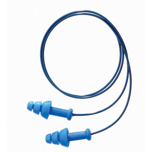 Honeywell 1012522 Howard Leight SmartFit Detectable Multi-Use Corded Earplugs 50's