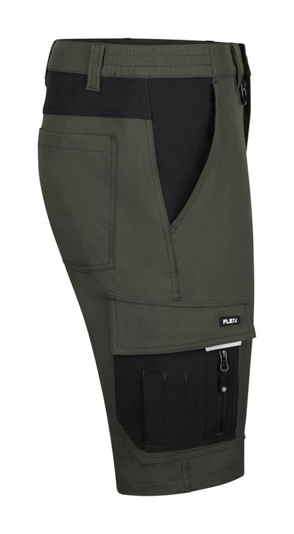 Flex Workwear Shorts Two-Tone Bg/Bl ALL SIZES