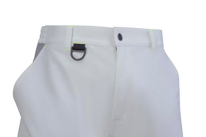 Flex Workwear Trouser  Two-Tone Wh Gy 28R