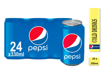 Pepsi 330ml Cans (24 Pack)