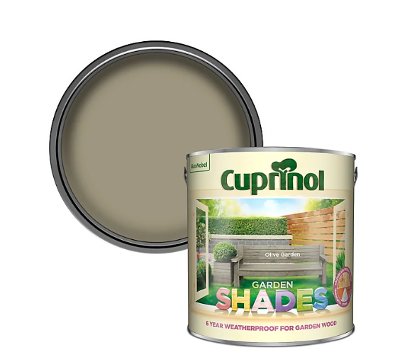 Cuprinol Cupgshon 2.5 Litre Garden Shades Olive Garden