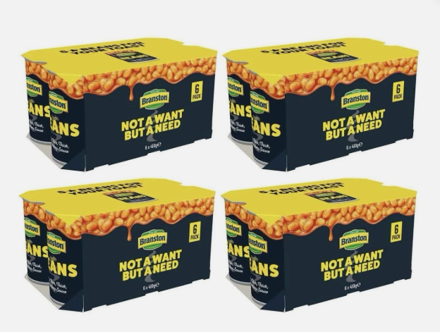 Branston Baked Beans In Tomato Sauce | Original | 24 x 410g