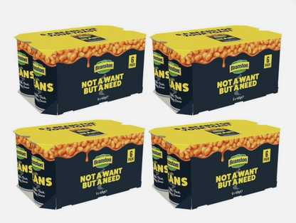 Branston Baked Beans In Tomato Sauce | Original | 24 x 410g