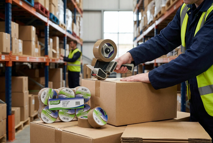 Ultratape Buff Packaging Tape | 48mm x 40m | 6 Roll Sleeve