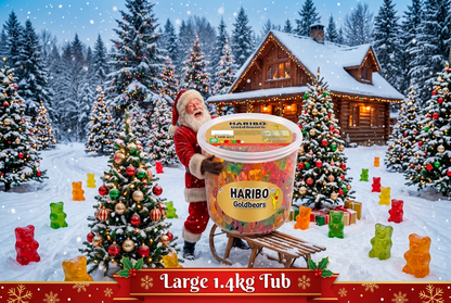 HARIBO Gold Bears Giant Party Size Tub 1.4kg