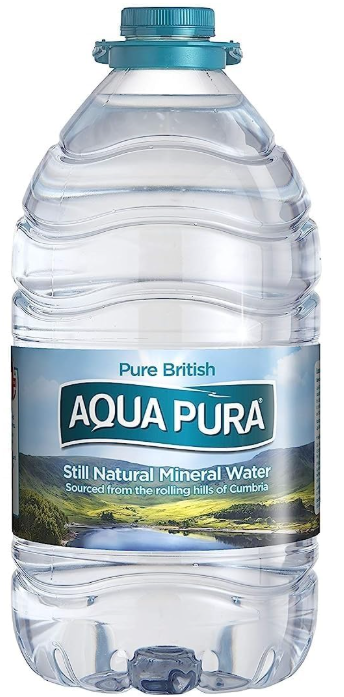 Aqua Pura Still Natural Mineral Water 5 Litre Bottled Water