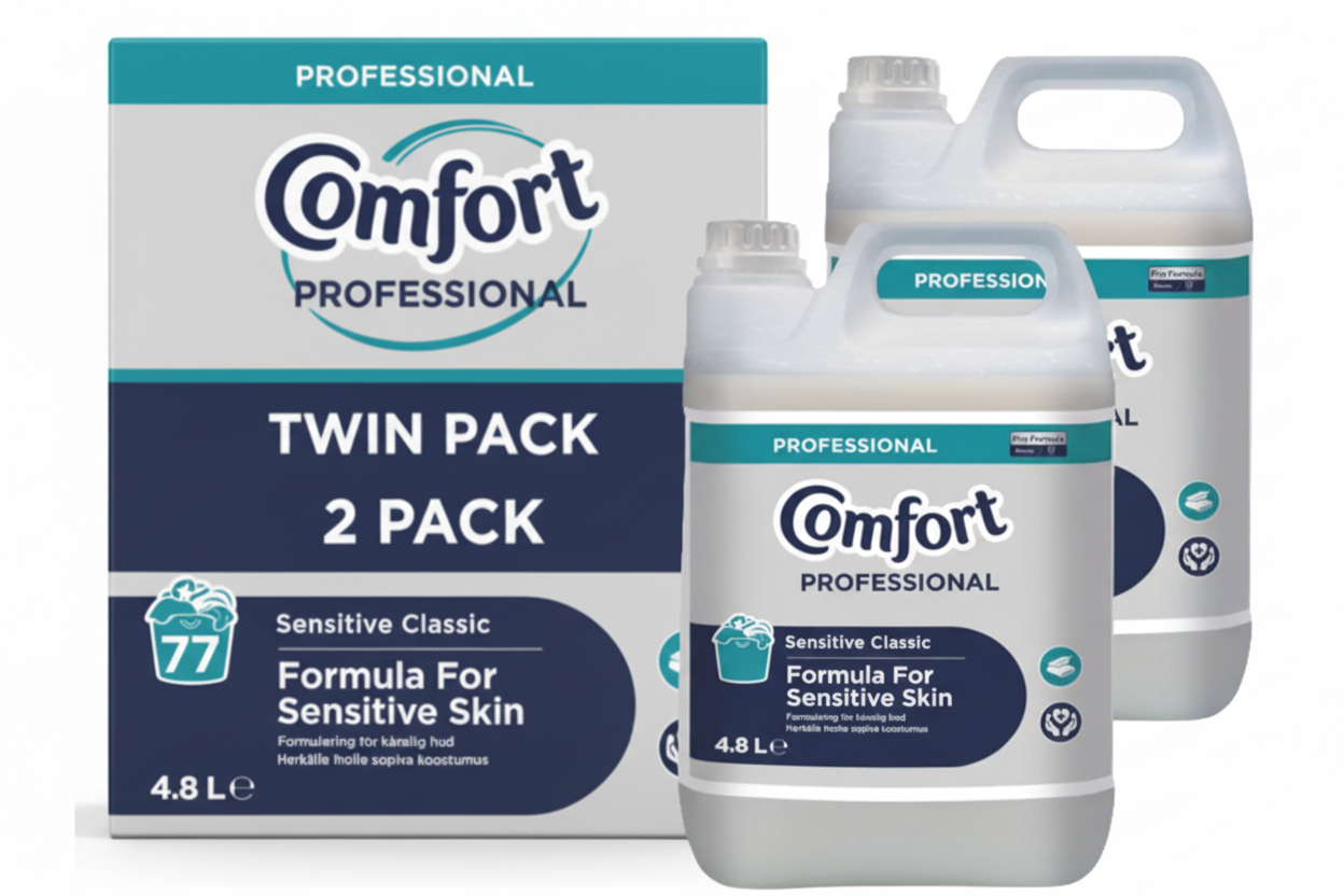 Comfort Professional Sensitive Classic Fabric Softener | 4.8 Litre Ready to Use