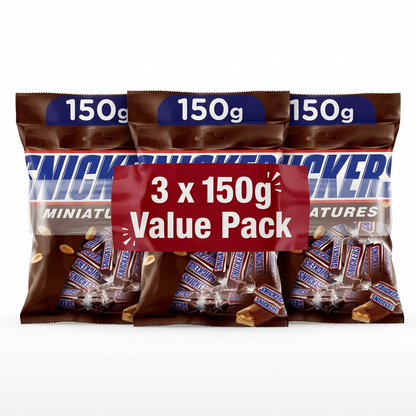 Mars Miniatures Chocolates | Snicker Bars Minis 1 x 150g