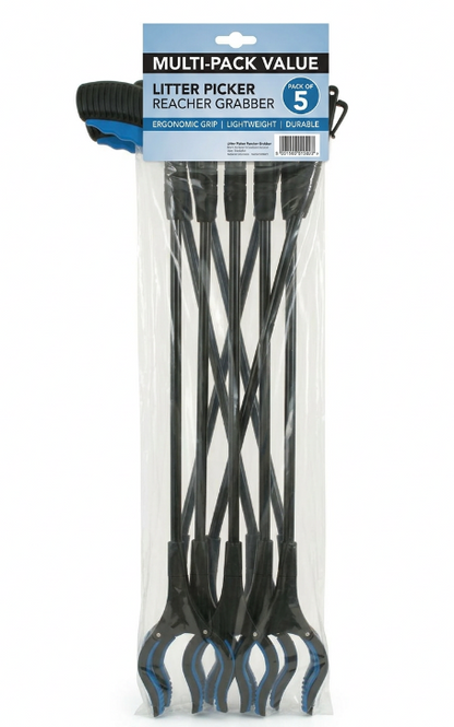Charles Bentley Extending Grabber Litter Picker Tool 85cm, Multi-Colour