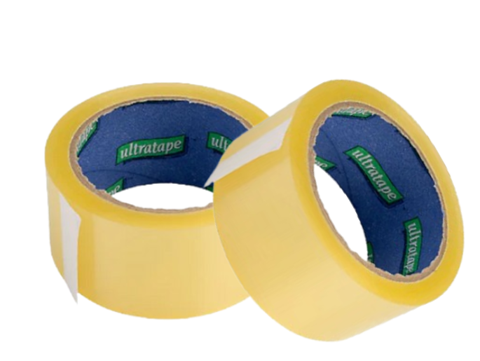 Ultratape Clear Packaging Tape | 48mm x 40m | 6 Roll Sleeve