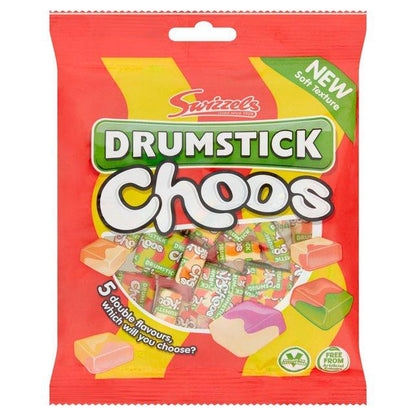 Swizzels Drumstick Choos 150g | Retro Drumstick Choos