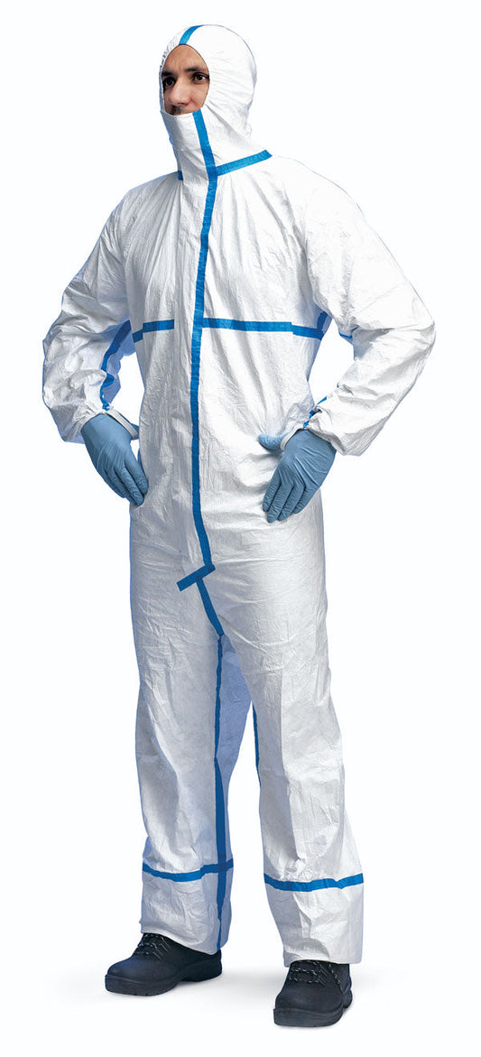 Tyvek® 600 Plus Disposable Coverall White ALL SIZES