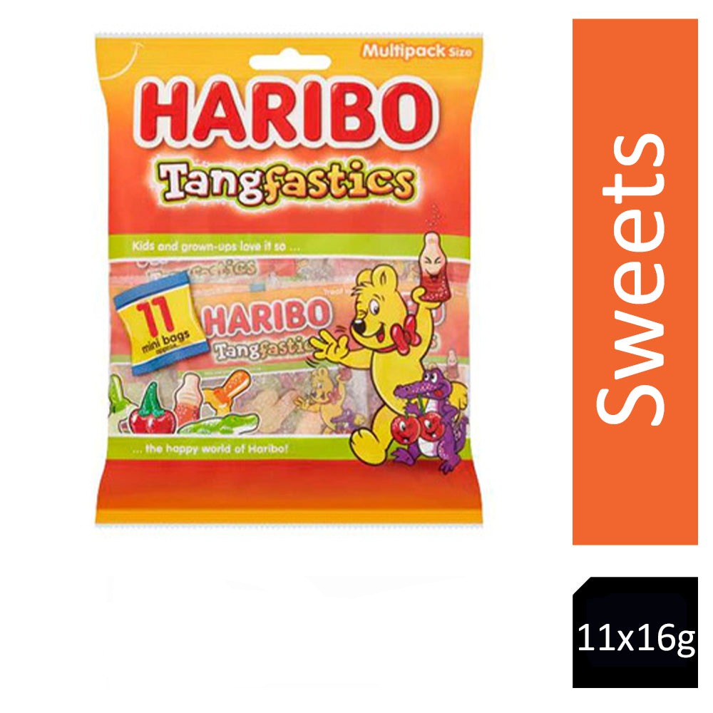 Haribo Tangfastics Mini Packs 11 x 16g
