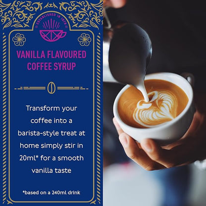 Tate & Lyle Fairtrade Vanilla Pure Cane Barista Syrup (750ml)