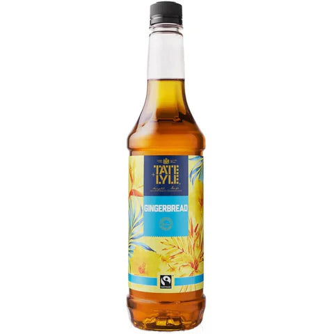 Tate & Lyle Fairtrade Gingerbread Barista Coffee Syrup 750ml