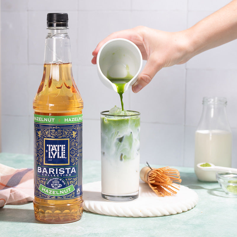 Tate & Lyle Fairtrade Hazelnut Barista Coffee Syrup 750ml, Discounted Pump Option. .