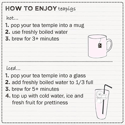 Teapigs Everyday Whole Leaf Temple Tea Bags 50's