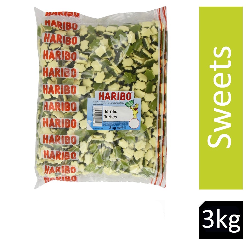 Haribo Terrific Turtles Sweets Bag 3kg