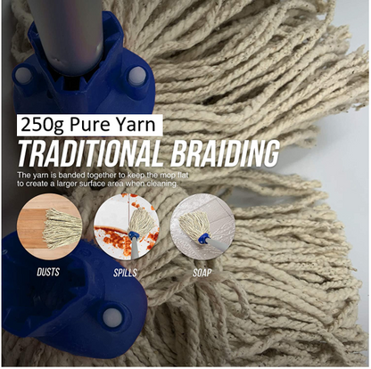 Janit-X PY Smooth Socket Mop 12oz Green {CHSA Approved}