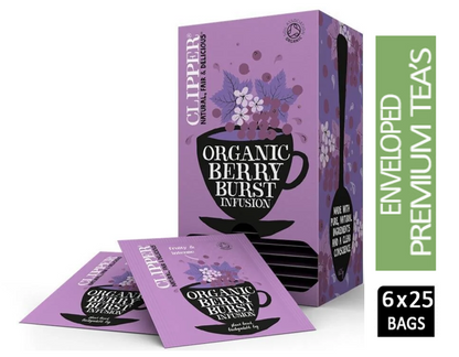 Clipper Organic Infusion Berry Burst 25 Envelopes