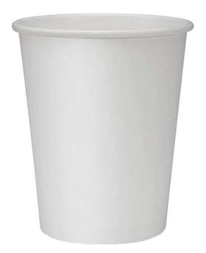 Belgravia 8oz White Paper Cups 50's