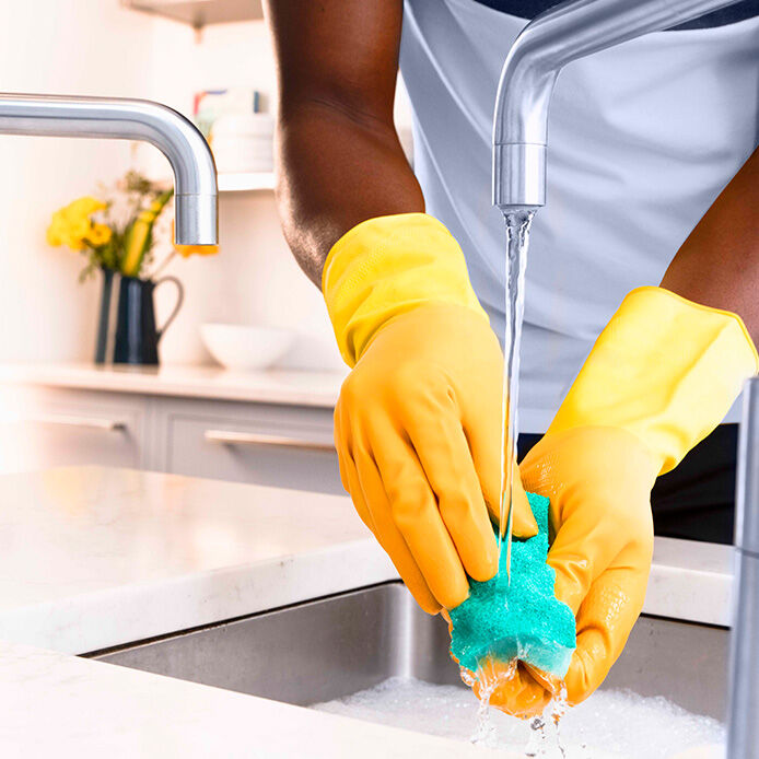 Marigold Extra Life Gloves Kitchen, Pair {All Sizes}