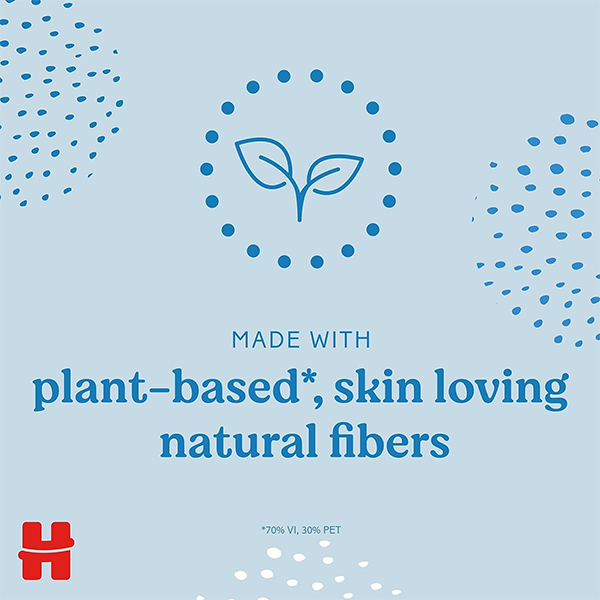 Huggies Pure Water Wipes 48's - Natural Wet Wipes 99% Pure Water