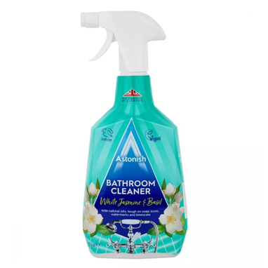 Astonish Bathroom Cleaner Spray White Jasmine & Basil 750ml