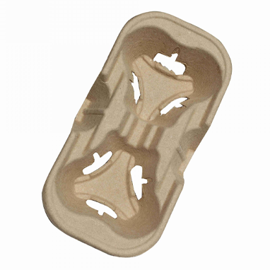 Belgravia Disposables Moulded Pulp 2 Cup Carrier x 360's - UK BUSINESS SUPPLIES