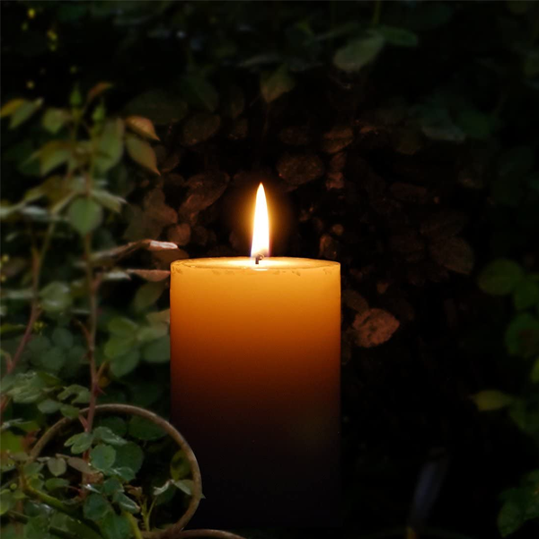 Zero In Citronella Pillar Candle (STV426)