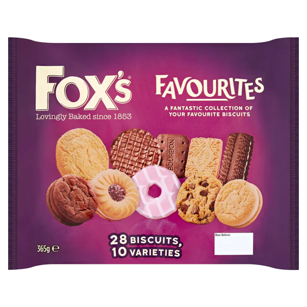 Fox's Favourites Assortment Biscuit Selection Pack 6 x 365g
