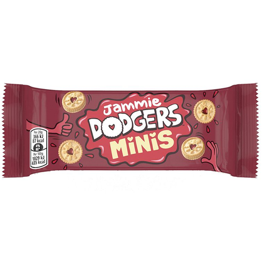 Mini Jammie Dodgers 180's x 20g Multi Packs - UK BUSINESS SUPPLIES