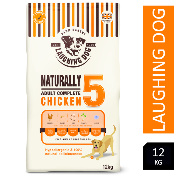 Laughing Dog Naturally 5 Chicken Complete 12kg