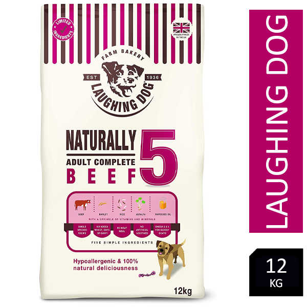 Laughing Dog Naturally 5 Beef Complete 12kg