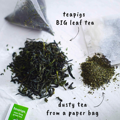 Teapigs Mao Feng Whole Leaf Green Tea Temples  50's