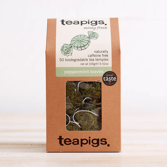 Teapigs Peppermint Whole Leaf Tea Temples Bags 50's