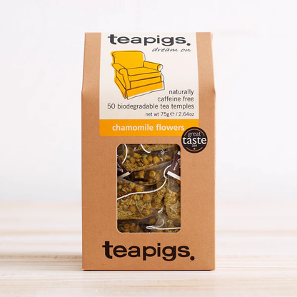 Teapigs Chamomile Whole Flower Temple Tea Bags 50's