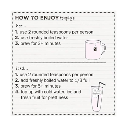 Teapigs Honeybush and Rooibos Tea Bags Whole Leaves 50's