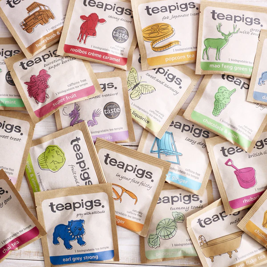 Teapigs Earl Grey Strong Temple Tea Bags ENVELOPED 50's