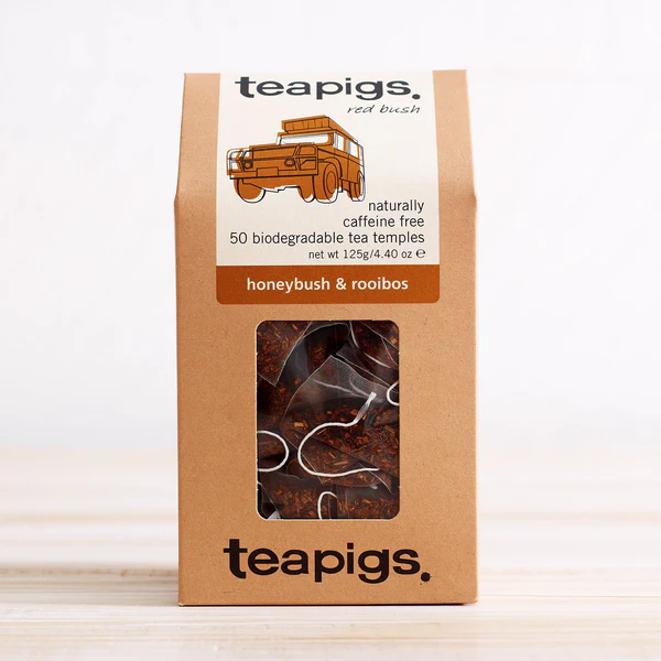 Teapigs Honeybush and Rooibos Tea Bags Whole Leaves 50's