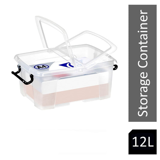 Strata 5 x 12 Litre Storemaster Plastic Smart Box