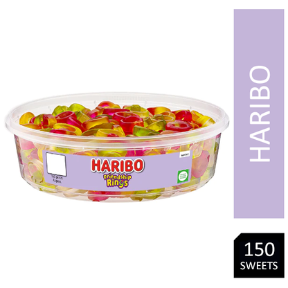 Haribo Friendship Rings Sweets Tub 150's