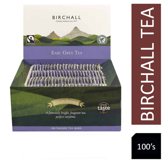 Birchall Earl Grey String & Tagged Tea 100's - UK BUSINESS SUPPLIES