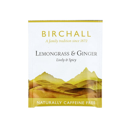 Birchall Lemongrass & Ginger Tea Envelopes 250's
