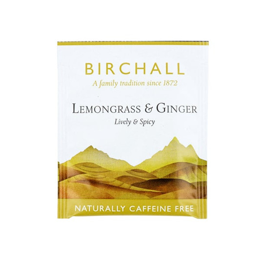 Birchall Lemongrass & Ginger Tea Envelopes 250's