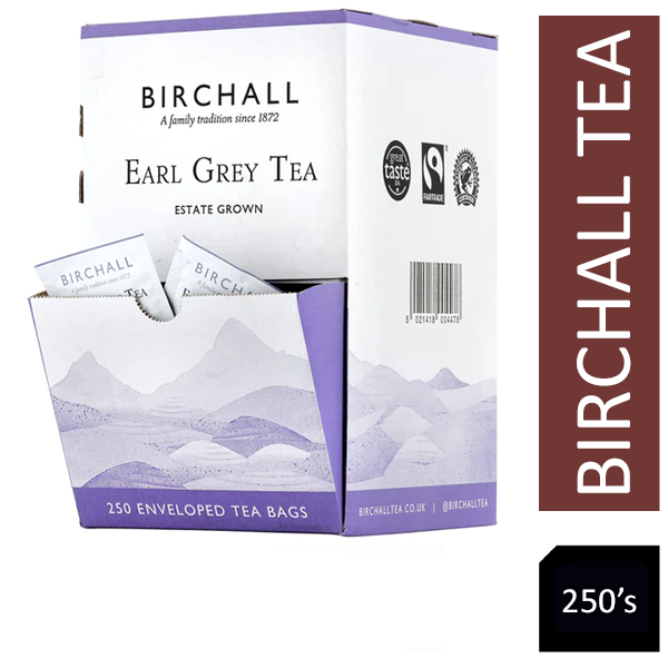 Birchall Earl Grey Tea Envelopes 250's