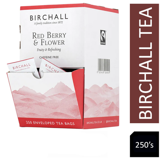 Birchall Red Berry & Flower Tea Envelopes 250's
