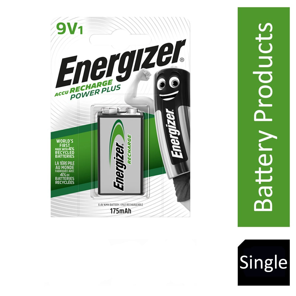 Energizer 9V Rechargable Battery Pack 1's