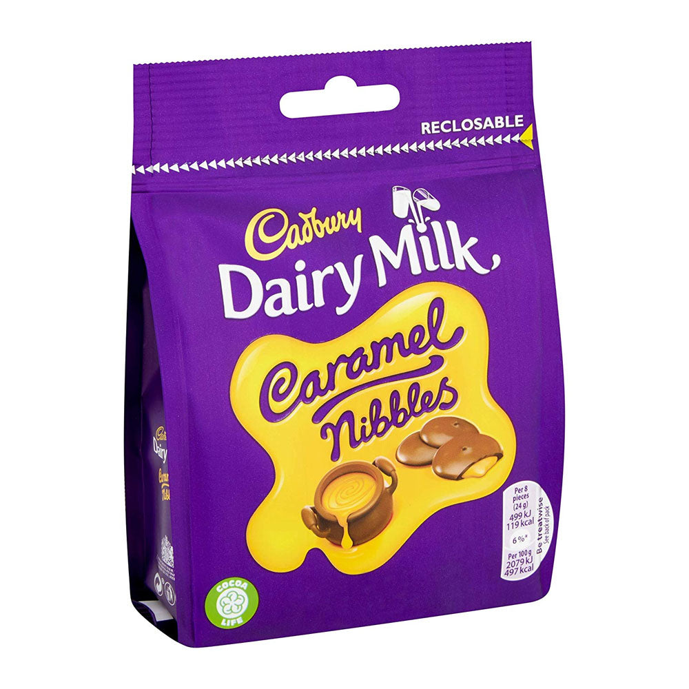 Cadbury Dairy Milk Caramel Nibbles 95g - GARDEN & PET SUPPLIES